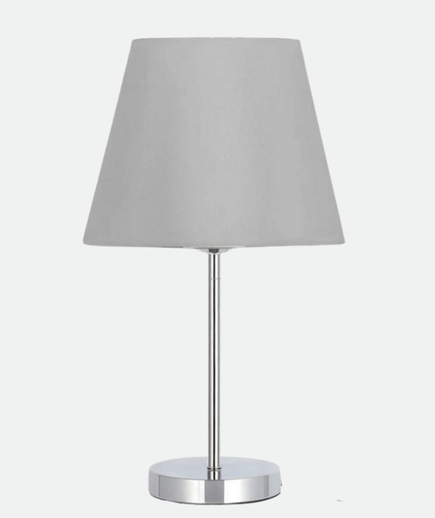 Modern Silver Table Lamp