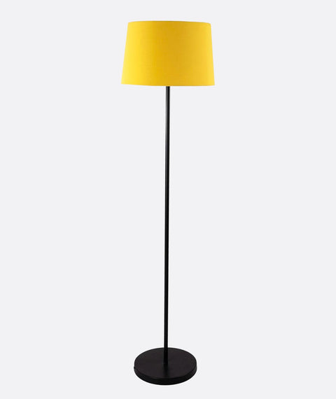 Modern Yellow And Black Torchiere