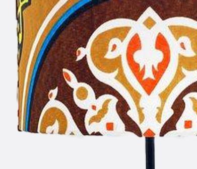 Printed Shaded Modern Table lamp