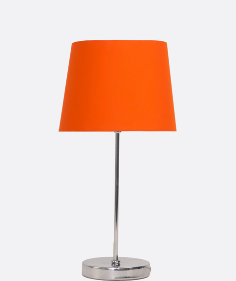 Bold Orange Table Lamp