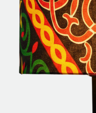 Printed Shaded Modern Table lamp
