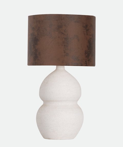 Minimal Brown Table Lamp