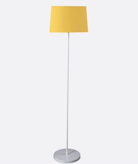 Modern White And Yellow Floor Lamp