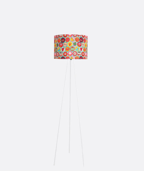 Decorative Kids White Floor Light