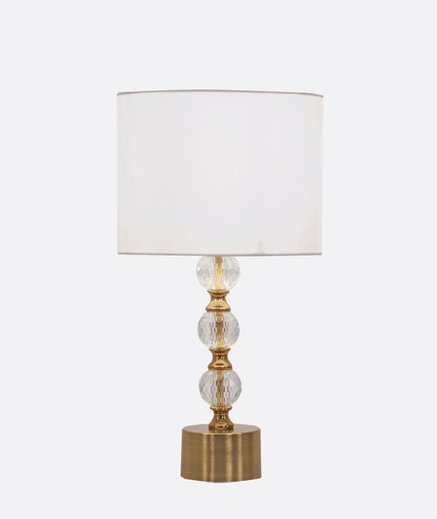 Crystal Classic Shaded Table Lamp