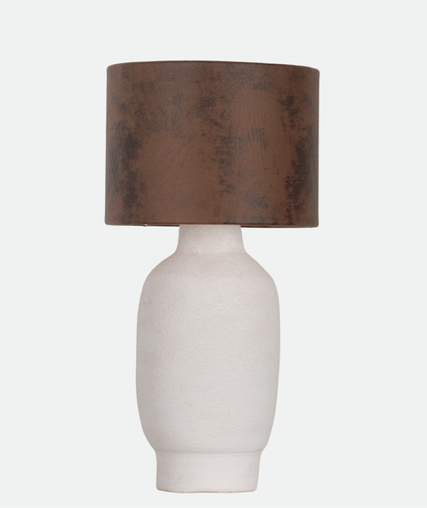 Minimal Brown Table Lamp