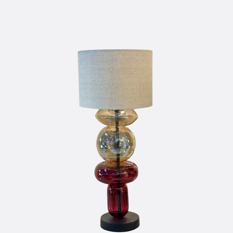 Colored Glass Table lamp