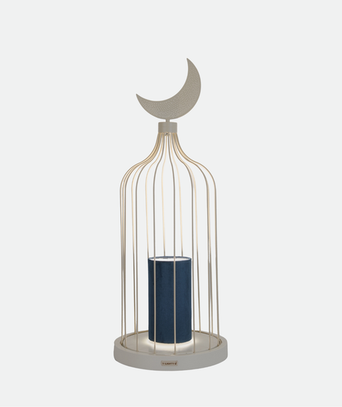 Light Biege Islamic Table Lamp