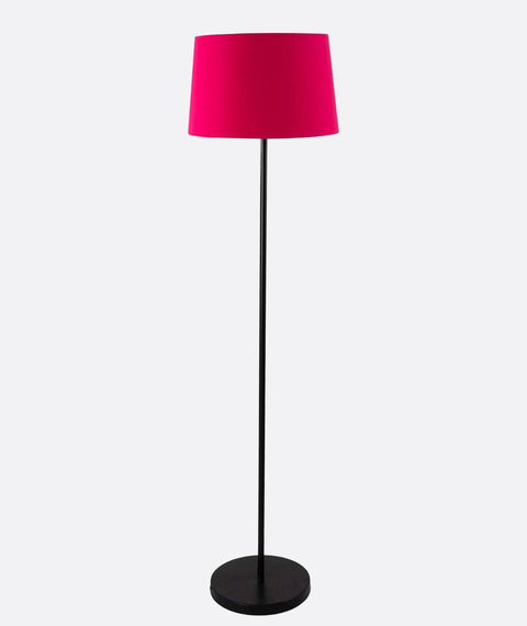 Modern Pink  And Black Torchiere