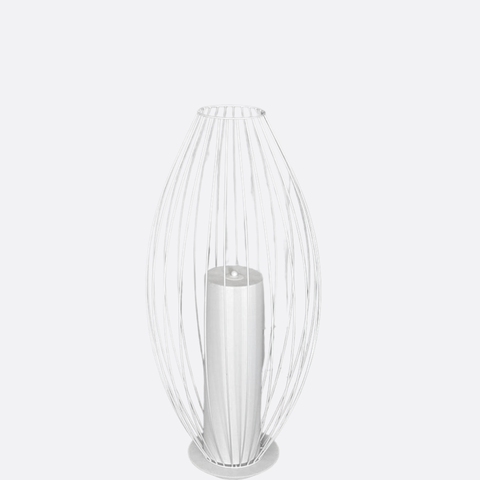 Minimalist White wires Floor Lamp