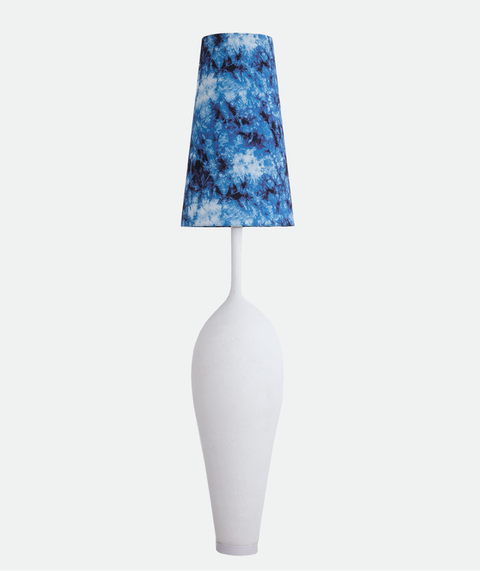 Minimal Blue Table Lamp
