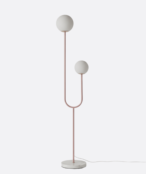 Modern Pink Minimalist Floor Lamp