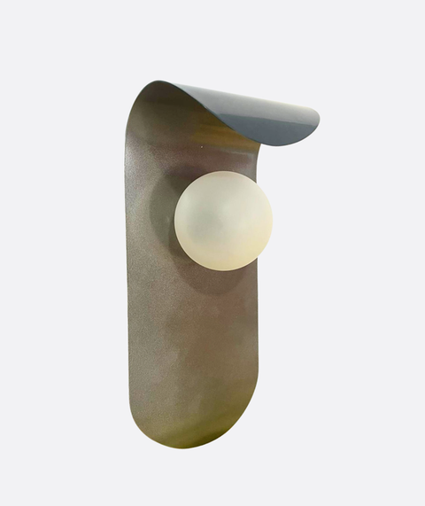 Minimalist Grey Wall Lamp