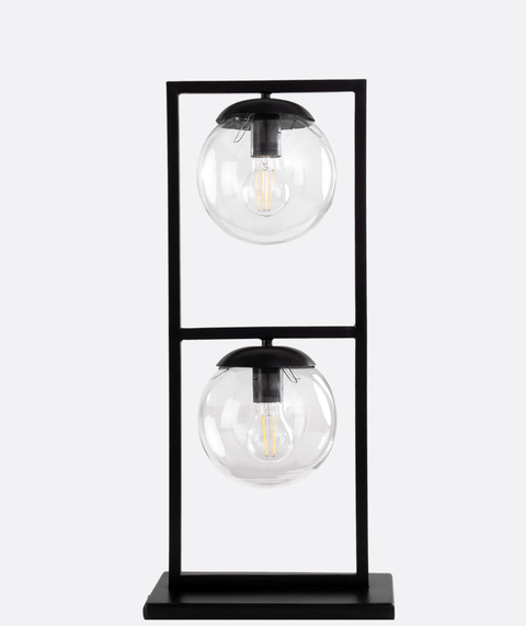 Modern Transparent Glass Balls Table Lamp
