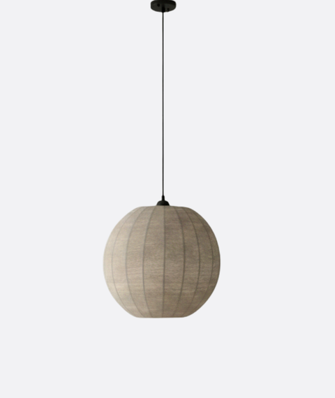 Creamy Handmade Shaded Ceiling Pendant