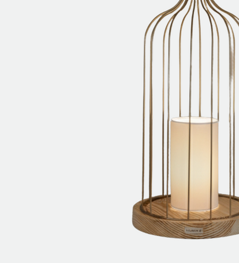 Golden Islamic Table Lamp