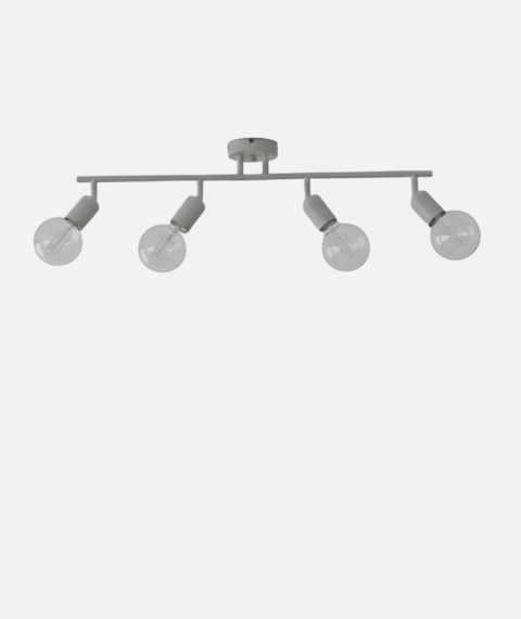 Minimalist Grey Ceiling Lamp