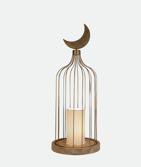Golden Islamic Table Lamp