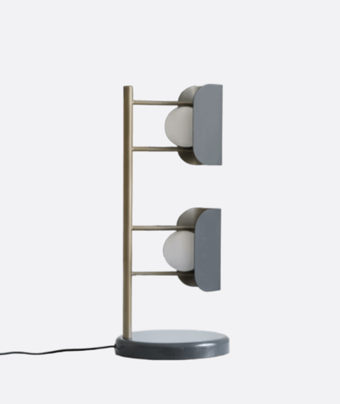 Modern Grey Table Lamp