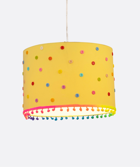 Cheerful Yellow Pendant Lamp