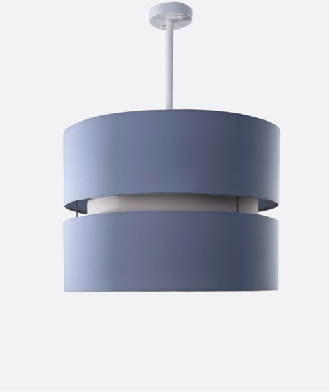 Contemporary Dark Grey Shaded Pendant