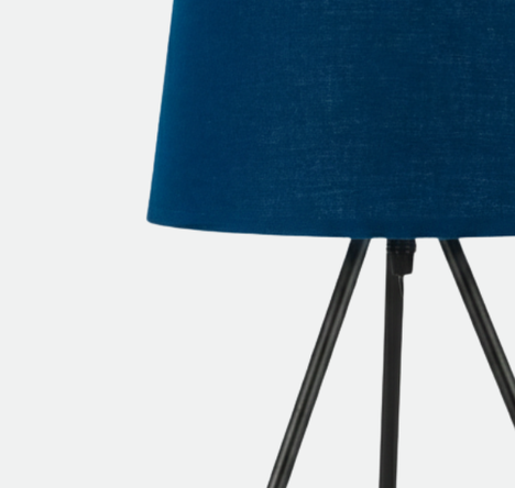Stylish Blue Table Lamp