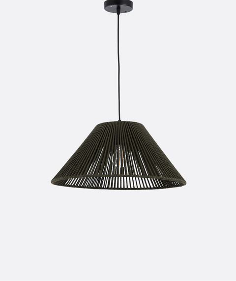 Modern Olive Single Pendant