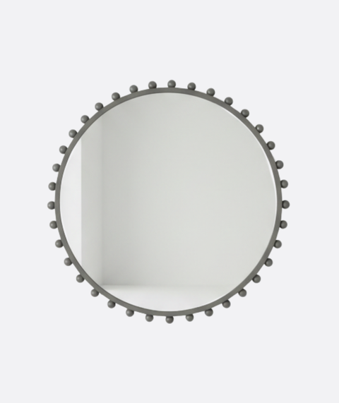 Round Metal Balls Wall Mirror