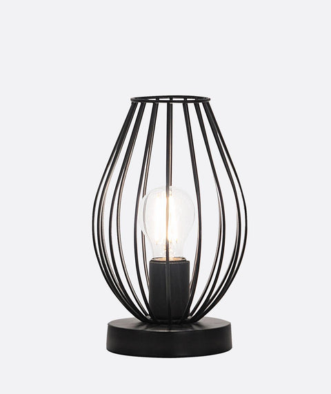 Minimalist Black Metal Table Lamp
