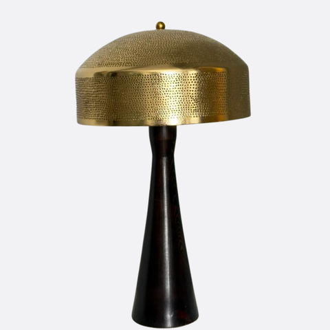 Luxury Golden Lamp with Warm Islamic Elegance