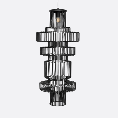 Office Black Wire Pendant