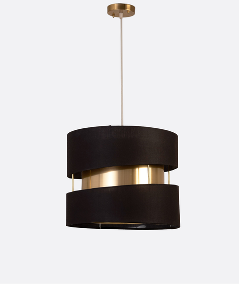 Modern  Black & Gold Modern Chandelier