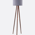 Boho Grey Tripod Floor Lamp