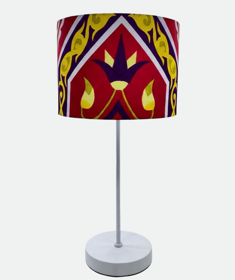Printed Shaded Table Lamp