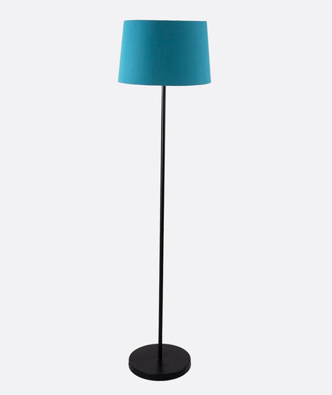 Modern Blue And Black Torchiere