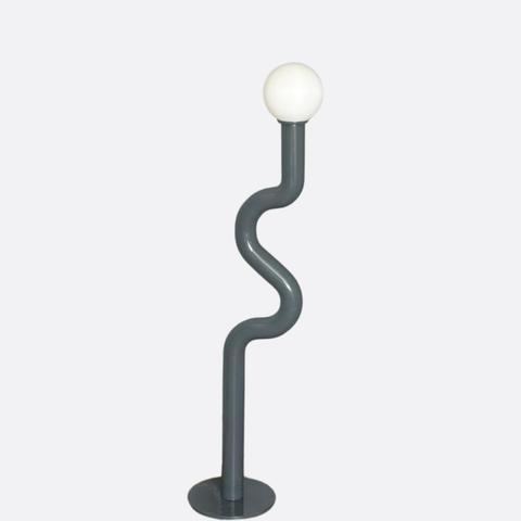 Modern Copper Brown Floor Lamp