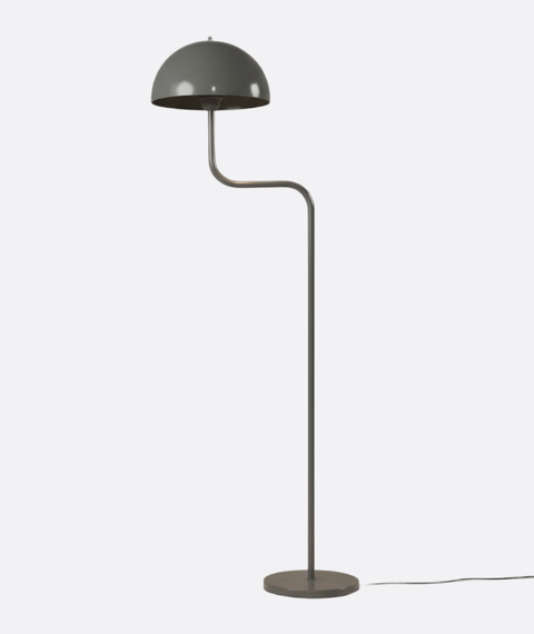 Playful Gray Floor Lamp