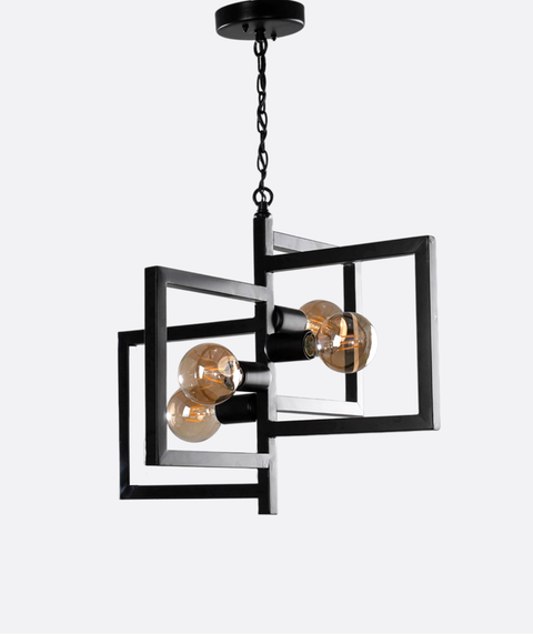 Industrial Black Single pendant