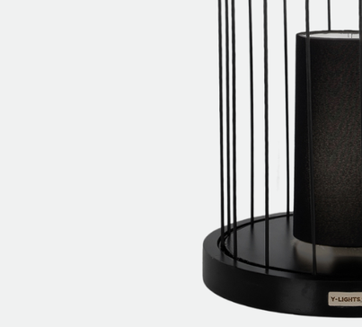 Black  Islamic Table Lamp
