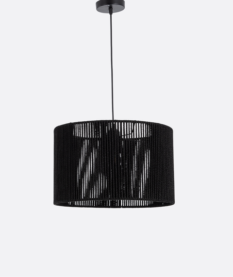 Modern Black Single Pendant