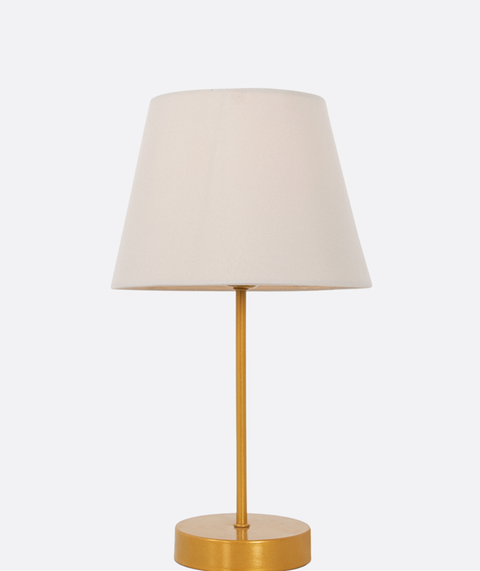 YL-T-601  Gold Beige Table Lamp