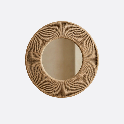 Boho Jute Ropes Mirrorc