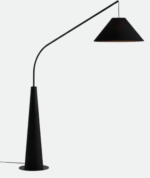 Industrial Black Floor Lamp