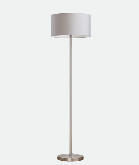Modern Silver Torchiere