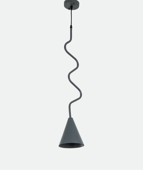 Single Pendant Grey Celling Unit