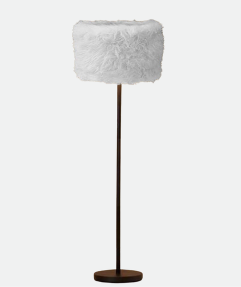 Stylish White Torchiere