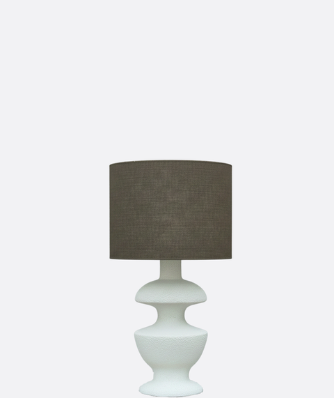 Pottery White Table Lamp