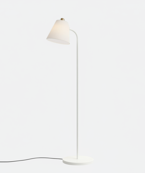 Minimalist White Floor Lamp