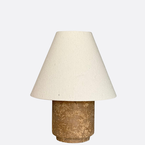 Modern Travertine Table Lamp