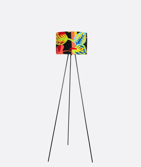 Colorful Tripod Floor Lamp